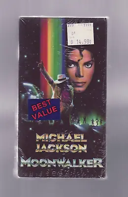 (VHS) Moonwalker / MIchael Jackson / SEALED • $75