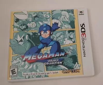 Mega Man Legacy Collection (Nintendo 3DS 2016) CIB • $20