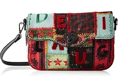 Desigual Women's Embroidery/Patch Crossbody Bag/Shoulder Bag Brand New With Tag • $79