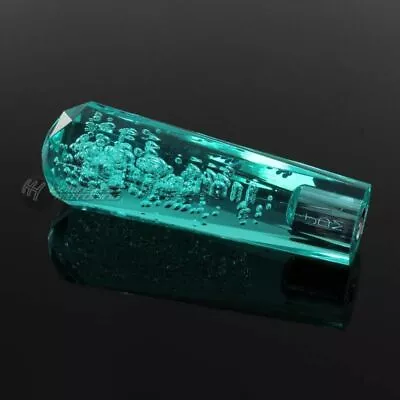 JDM VIP Diamond Crystal Manual  Bubble Shift Knob 150mm TEAL For BMW AUDI • $19.99