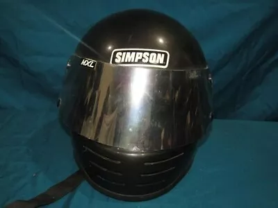 Vintage 1975 Simpson 7 1/8 Snell '75 MXL Helmet • $19.99