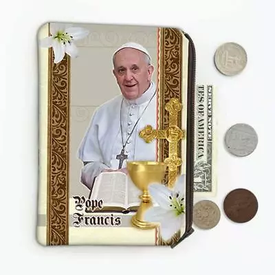 Gift Coin Purse : Pope Francis Catholic Religious Saint Vatican • $10.99