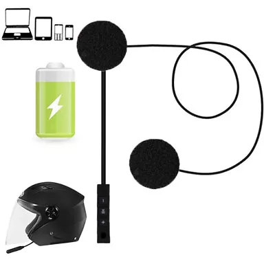Wireless Bluetooth Headset Motorcycle Helmet Headphone Dual Stereo Speaker • $20.61
