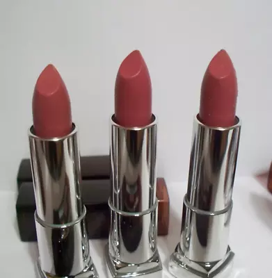 Lot Of (3) Maybelline Colorsensational Lipstick WARM ME UP 235 Imperfect • $14.95
