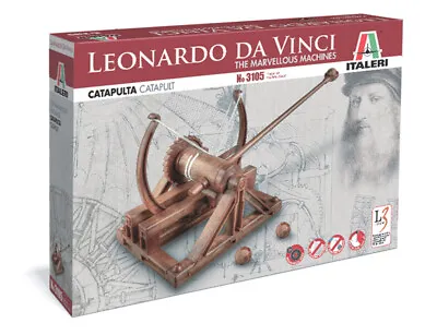 ITALERI Italeri Leonardo Da Vinci Catapult DISCONTINUED ITEM:3105 • $30
