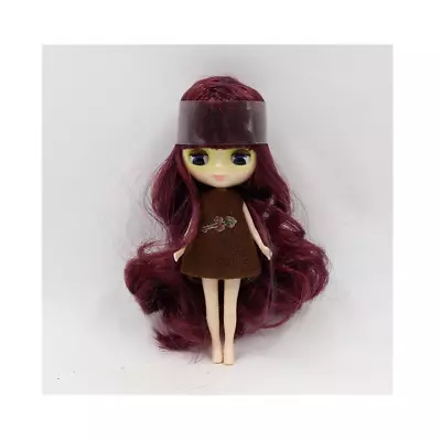 Fashion 4  Mini Blythe Doll Style Clothes Random Gift Normal Body Shiny Face Toy • $24.92
