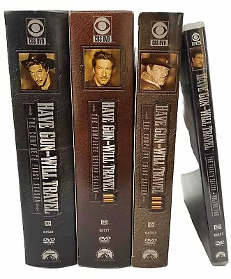 Have Gun- Will Travel (DVD) Complete Season 1-3 Season 4 Volume 2 - TV Western • $30