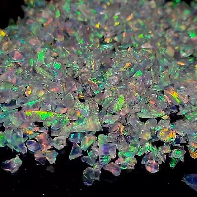 1g - Rainbow Crushed Opal - For Inlays & Nail & Resin Art PREMIUM • £8