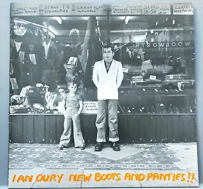Ian Dury & The Blockheads- New Boots And Panties Vinyl Album  Stiff Records  • £14