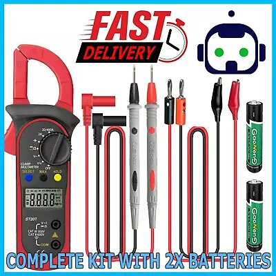 Clamp Meter Digital Multimeter Tester AC/DC Voltage Current Capacitance Hertz • $13.95