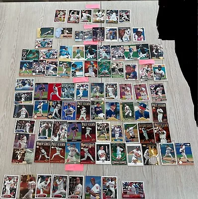 Baseball Card Lot 50+ Cards {LOOK} Refractors Autos Relics Rookies !OFFER! • $27