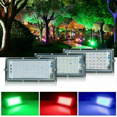 50W LED Security Floodlight Flood Light Garden Lamp Waterproof Street Light 220V • £8.75