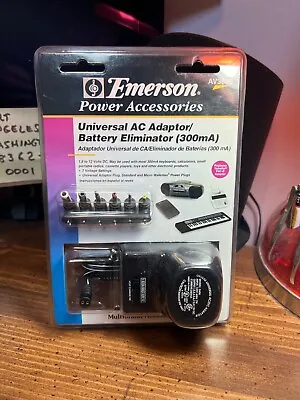 $7.81 • Buy Emerson Power Accessories AV3606 Universal AC Adaptor “NEW In PACKAGE”