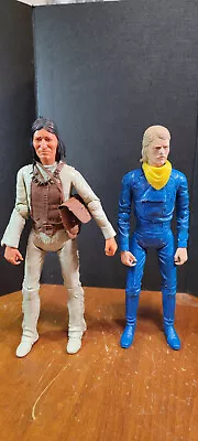 Johnny West General Custer & Cherokee Indian Marx Action Figures • $60