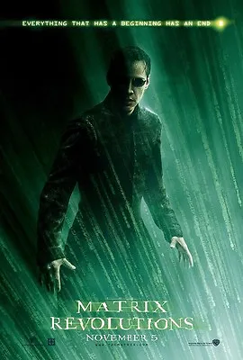 The Matrix Movie Poster Print  (style D) : 11 X 17 Inches - Keanu Reeves Poster • $13.96