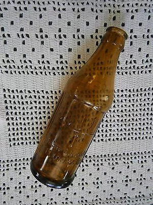 Amber Certo Bottle 7.5   Vintage With Measuring Line  • $10.95