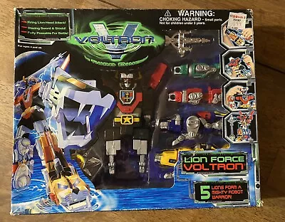 RARE 1998 Lion Force Voltron The Third Dimension Trendmasters NEW UNOPENED • $299