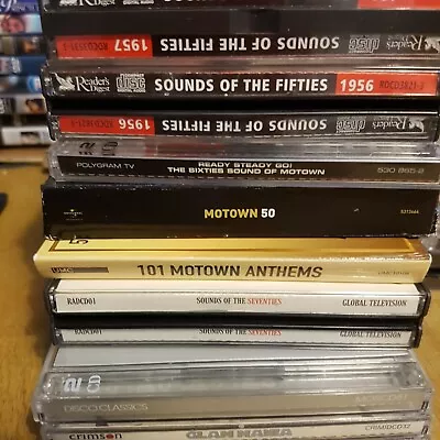 £3.99 • Buy 50'S 60'S 70'S 80's MOTOWN GLAM  - VARIOUS CDS - MULTI PURCHASE DISCOUNT FREEPOS