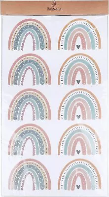 Rainbow Decals | Rainbow Wall Stickers For Room | Boho Rainbow Wall Decals For C • $20.39