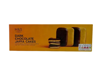 M&S Dark Chocolate Jaffa Cakes 125g • £7.99