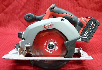 Milwaukee 2630-20 6-½” Cordless Circular Saw W/  One Battery No Charger • $72.99