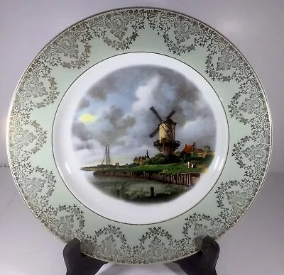 Vintage W H Grindley (Staffordshire) -WINDMILL 25cm Dinner Plate • £7.99