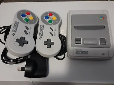 Super Nintendo Entertainment System SNES Classic Mini Console • $119.95