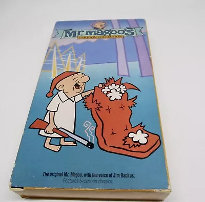 Mr. Magoo's Cartoon Collection #3 VHS  Night Club Magoo  30 Mins.1988 • $1.99