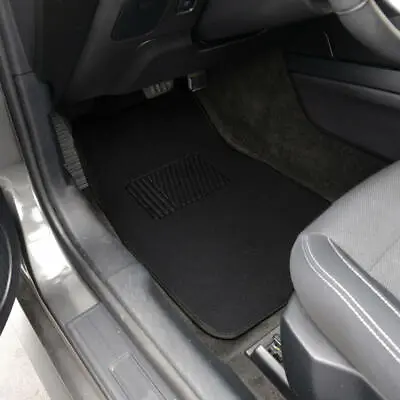 Carpet Auto Floor Mats W/ Heelpad Black 4 Pieces Front & Rear Fits Mini Cooper • $19.99