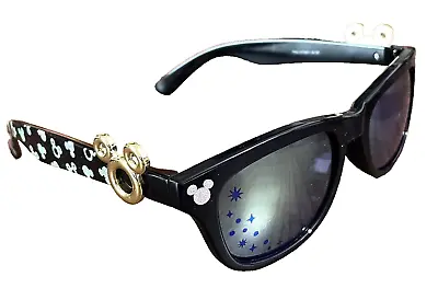 Japan Tokyo Disney Resort Mickey Mouse Adult Sunglasses Black & Gold • $34.55