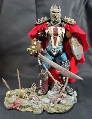 Custom Medieval Spawn Figure Sword  Shield & Base • $250