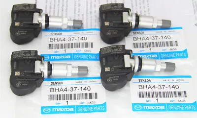 BHA4-37-140 4PCS TIRE PRESSURE SENSORS TPMS For Mazda 2 3 5 6 CX7 CX9 BHA437140 • $49.99