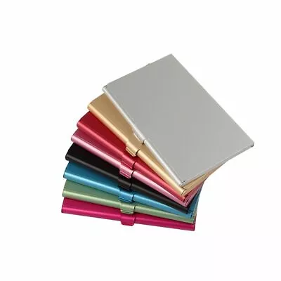 £3.89 • Buy Metal Creative Card Case Business Credit Card Box Wallet Card Holder Thin Box UK