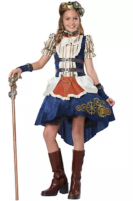 Steampunk Fashion Girl Tween Costume • $38.99