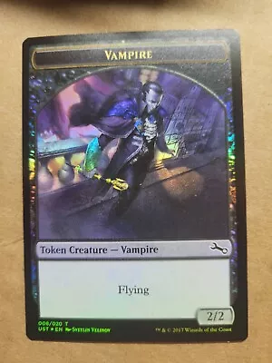 FOIL Vampire Token Unstable MTG Magic The Gathering 008/020 UST 8 FREE SHIPPING • $1.98