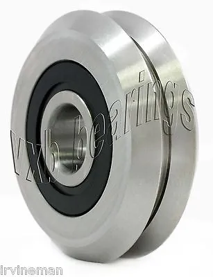 RM2-2RS V-Guide 3/8  Inch Sealed V-Groove CNC Ball Bearing 1PC Same Day Shipping • $5.55