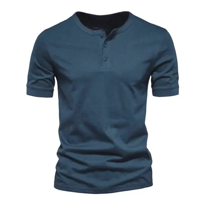 $18.42 • Buy Mens Solid V-Neck Shirts Casual Loose Short Sleeve Summer Beach T Shirt Tops Tee