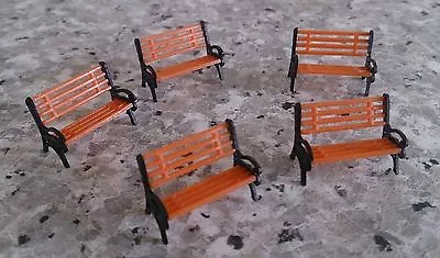 £3.45 • Buy Platform Park Benches - 1:75 Scale (OO Gauge 00 Model Railway) - Suit Hornby