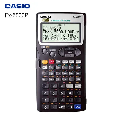 CASIO FX-5800P Scientific Calculator Programable Functional Calculator Engineer • $131.79