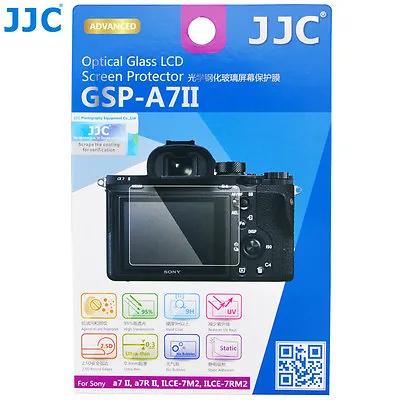 $12.75 • Buy JJC LCD Glass Screen Protector For Sony A7S3 A7R4 A9M2 A7M3 A7S2 A7R3 A7M2 ZV1