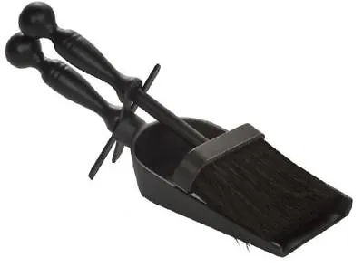 $58.87 • Buy Black Steel Ash Brush And Cast Iron Shovel - 11.5 Inch