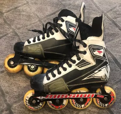 Mission IDX Inline Roller Hockey Skates Size US Sz 6 EU 39 *Good* • $79.97