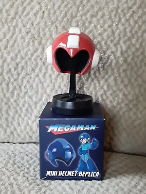 Mega Man Mini Helmet Replica - Exclusive Capcom Loot Crate Red W/ Box And Stand • $4.99