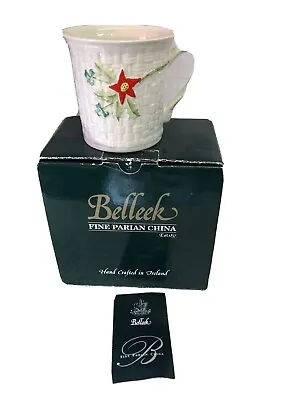 £6.99 • Buy Boxed    Belleek   mug,   decorative,    Never   been   used