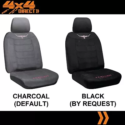 Single R M Williams Jillaroo Suede Seat Cover For Mazda Premacy • $64.59