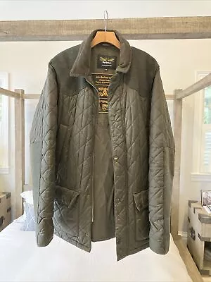 Barbour Land Rover Jacket Mens XL Green Defender Beacon Brand • $99