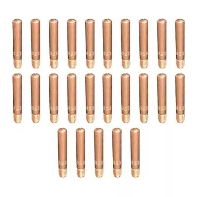 25-pk 14-23 .023  Contact Tips For Tweco #2 #3 #4 Linc. 200L 300 400 MIG Guns • $15.99