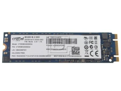 £19.99 • Buy Crucial MX200 M2 SSD - 250GB SATA 6GB/s