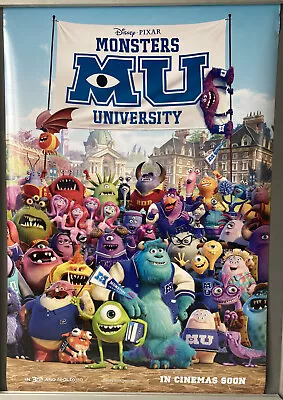 Cinema Poster: MONSTERS UNIVERSITY 2013 (One Sheet) Billy Crystal John Goodman • $12.39