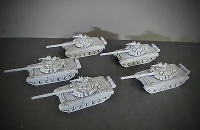 HO Scale Soviet T-90 Tank  Platoon Lot X5 Resin 1/87th Scale • $49